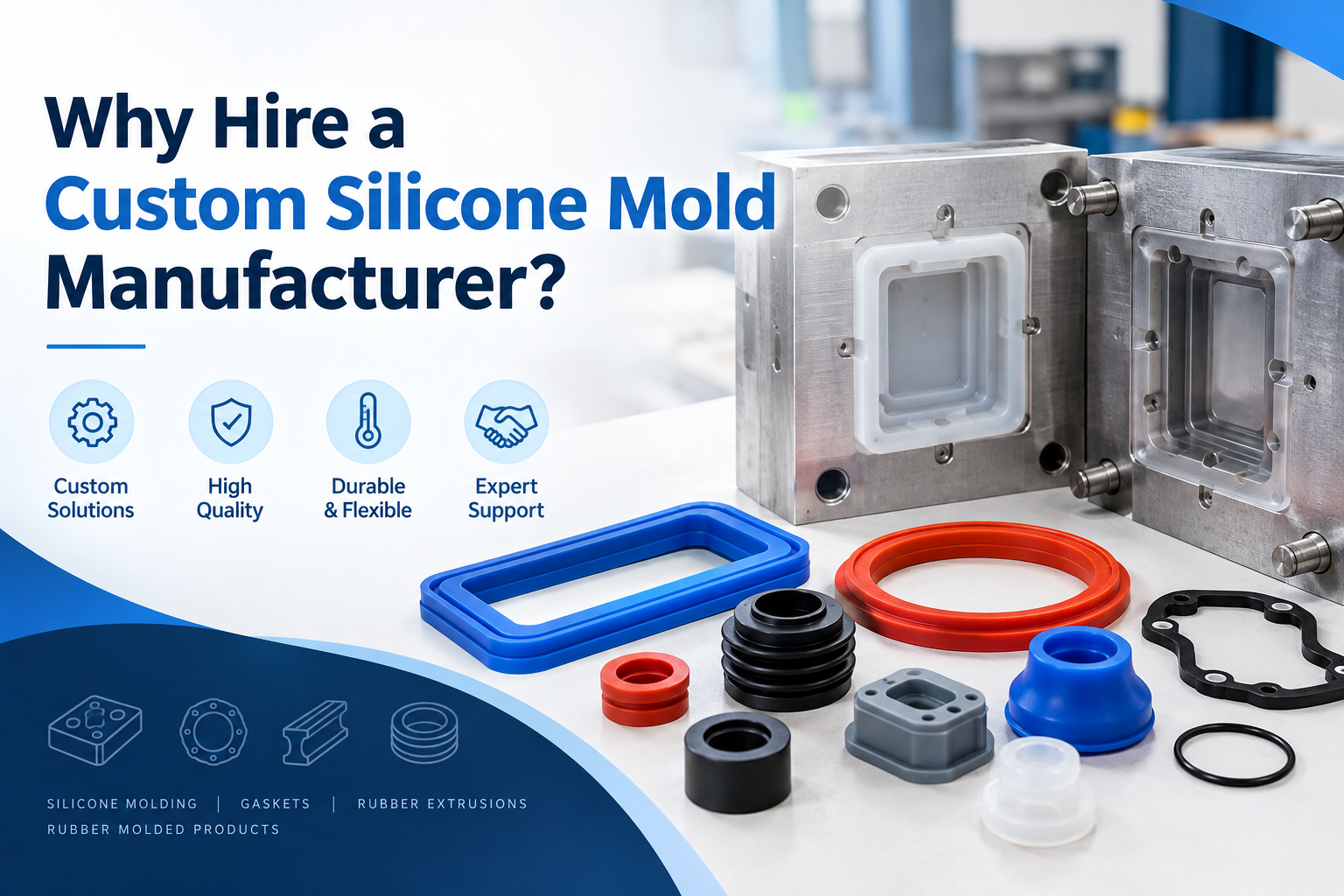  custom silicone mold manufacturer